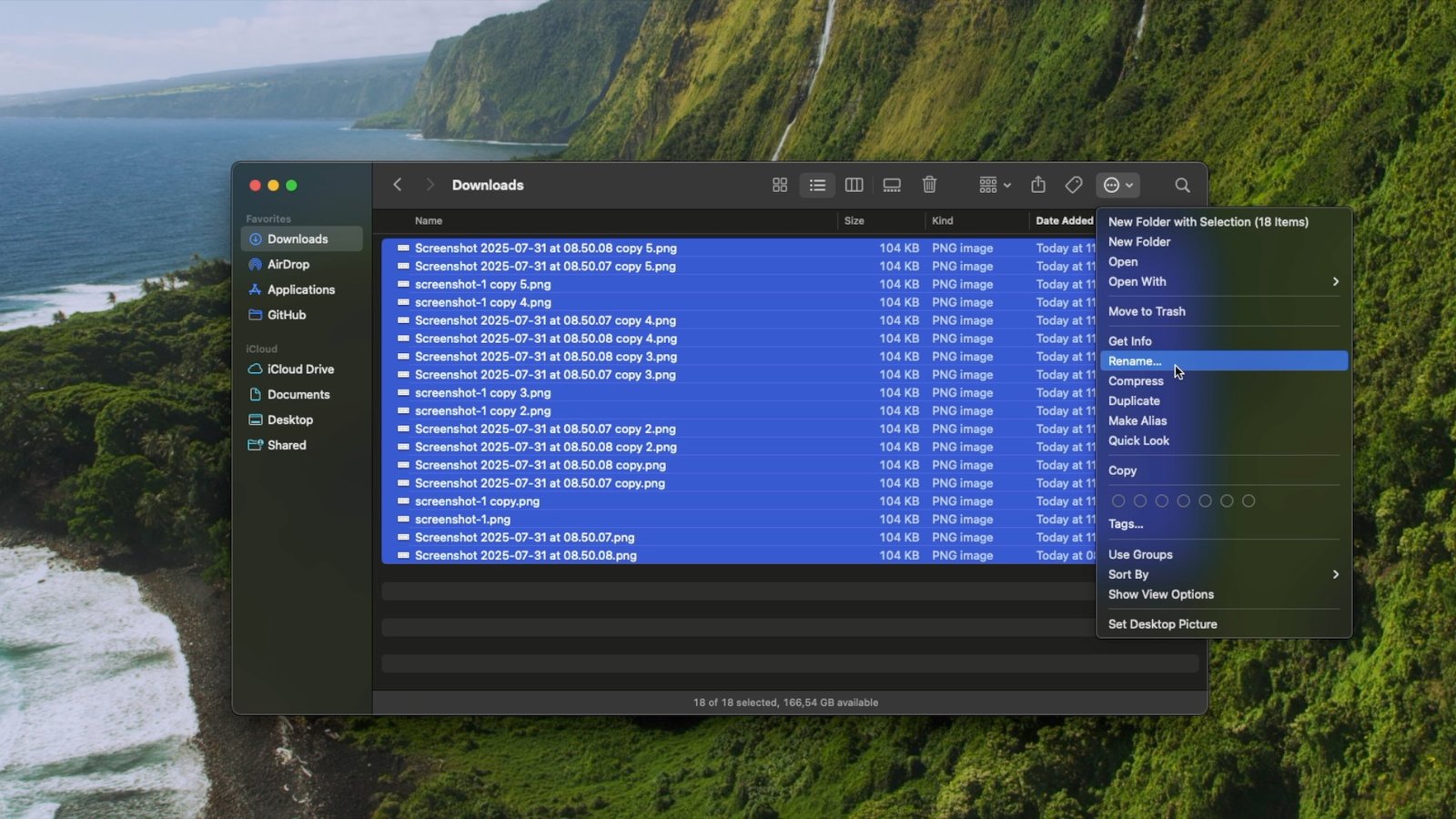batch rename files on mac